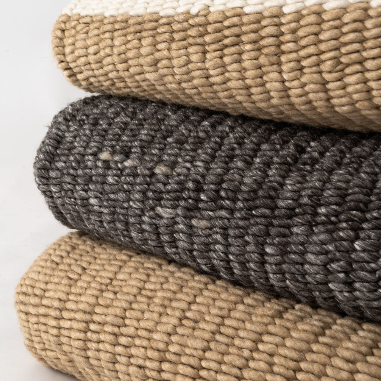 Rectangle P Rug ラグマット 170×230 ラグ ウール コットン ポリエステル 防ダニ・抗菌防臭・防炎機能 ホットカーペット 床暖房 インテリア インテリア雑貨