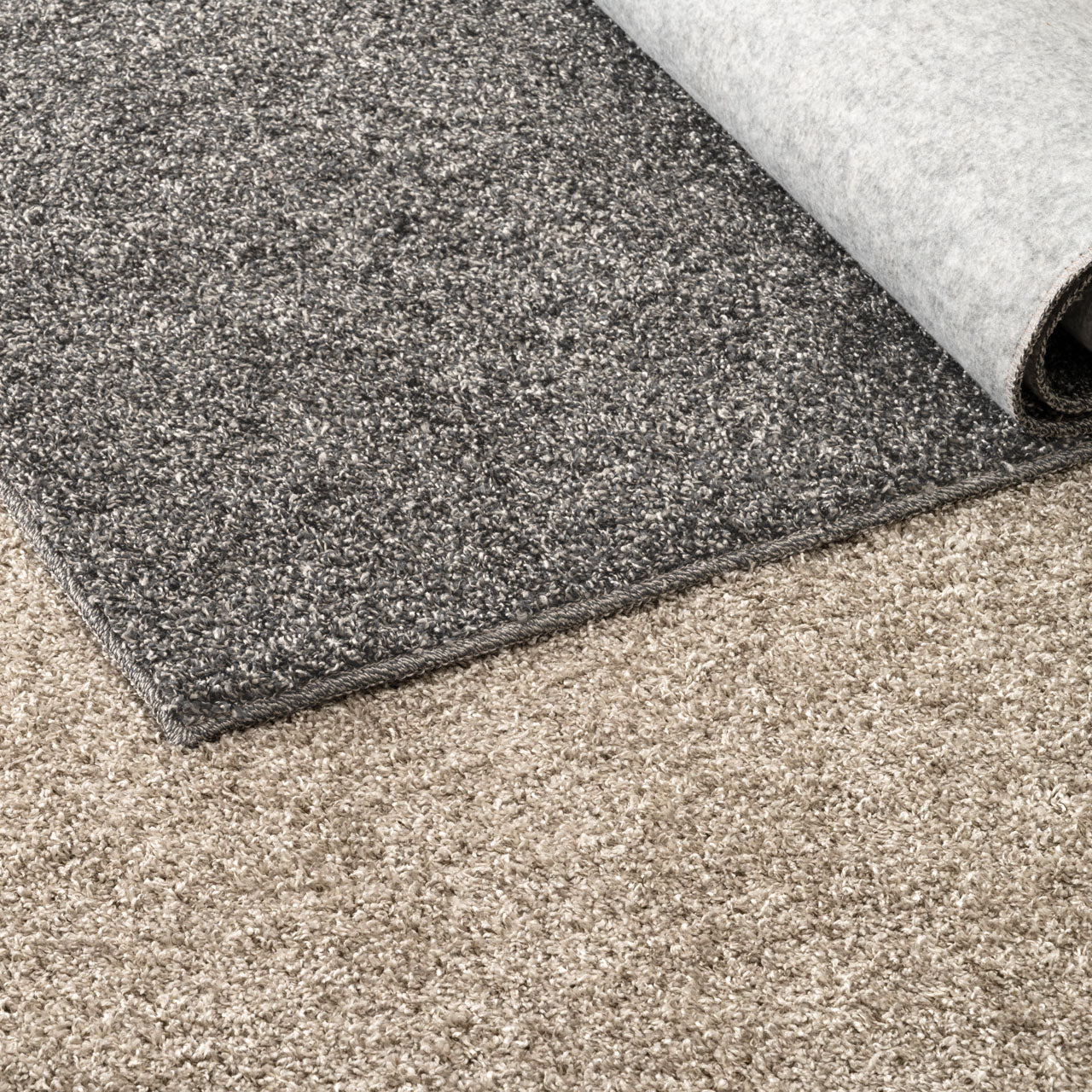 Square W Rug ラグマット 190×240 スクエアラグ ラグ ショートシャギー ポリエステル 防ダニ・抗菌防臭・防炎機能 ホットカーペット 床暖房 インテリア インテリア雑貨