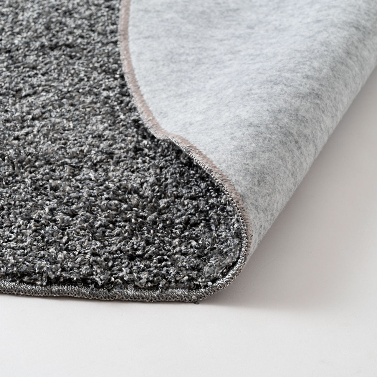 Round W Rug ラグマット 160×160 丸ラグ ラウンドラグ ラグ ショートシャギー ポリエステル 防ダニ・抗菌防臭・防炎機能 ホットカーペット 床暖房 インテリア インテリア雑貨