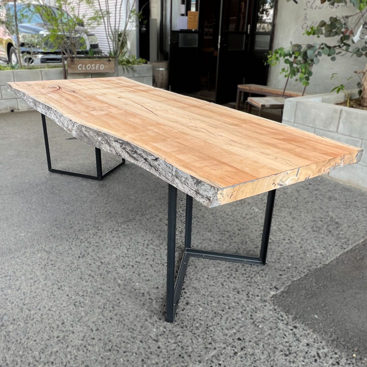 無垢一枚板 椨(タブ)《TB-132》W2350/未仕上げ品