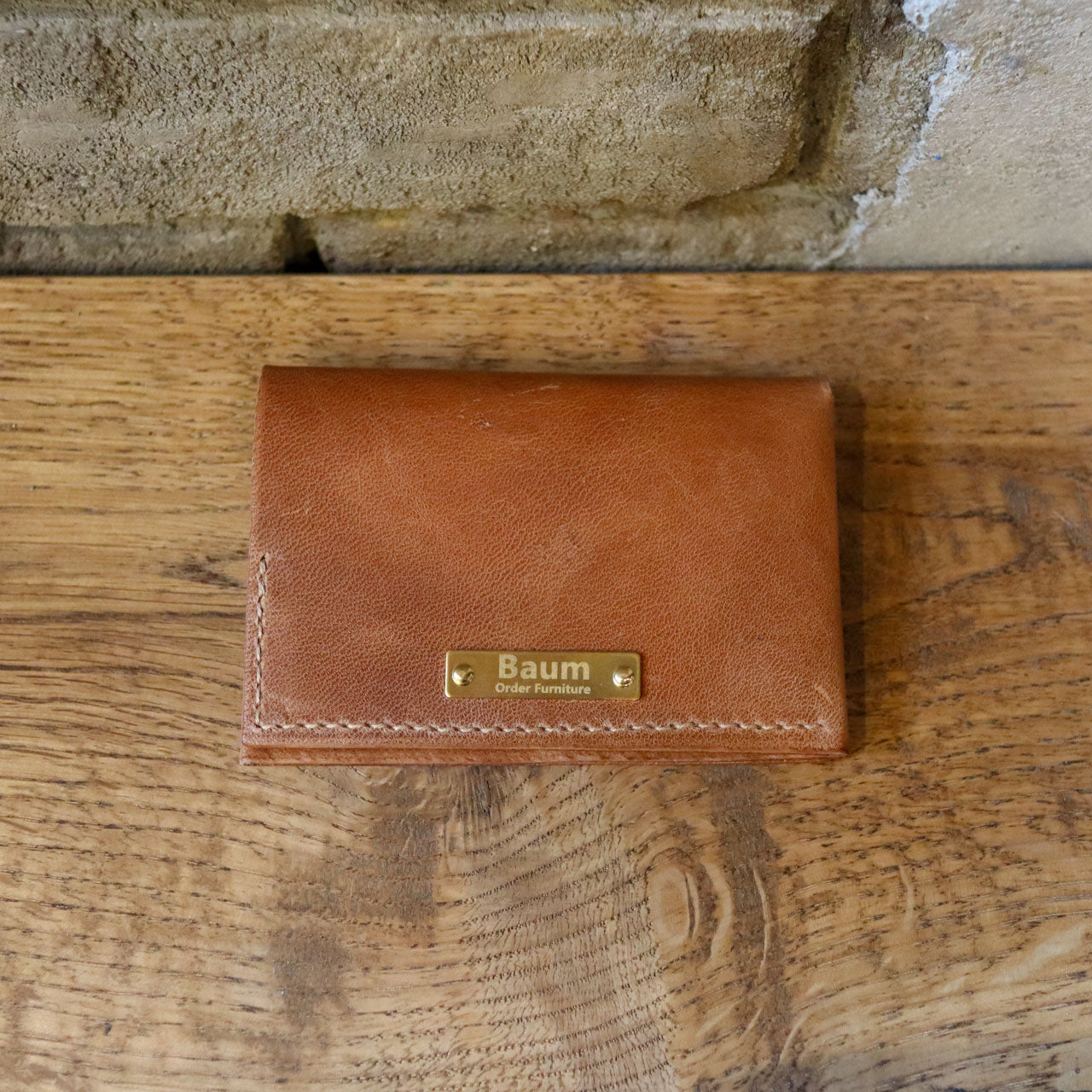 Leather Bi-Fold Card Case