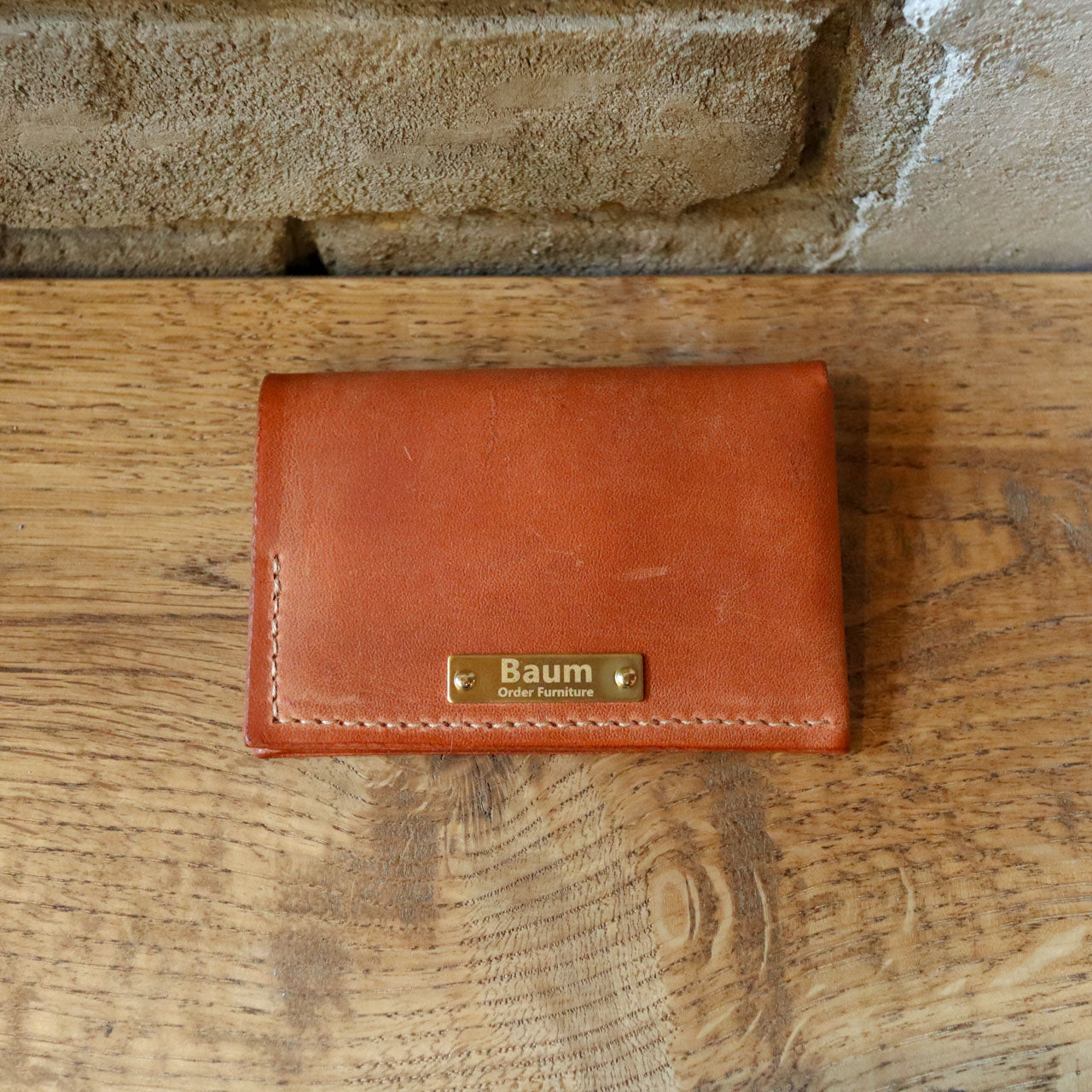 Leather Bi-Fold Card Case