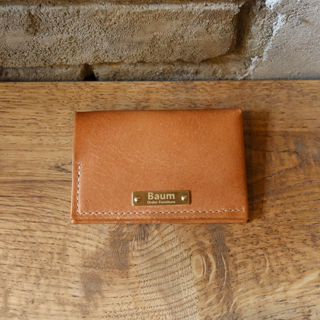Leather Bi-Fold Card Case