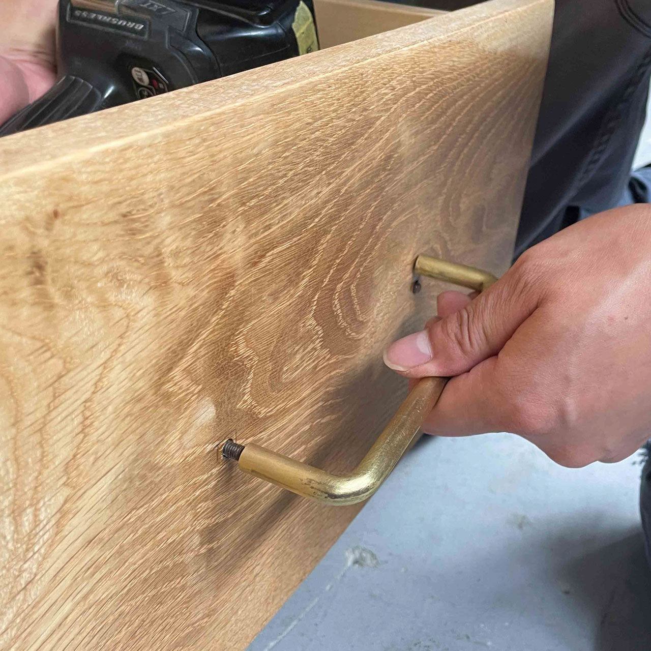 真鍮ハンドル、DIYパーツ