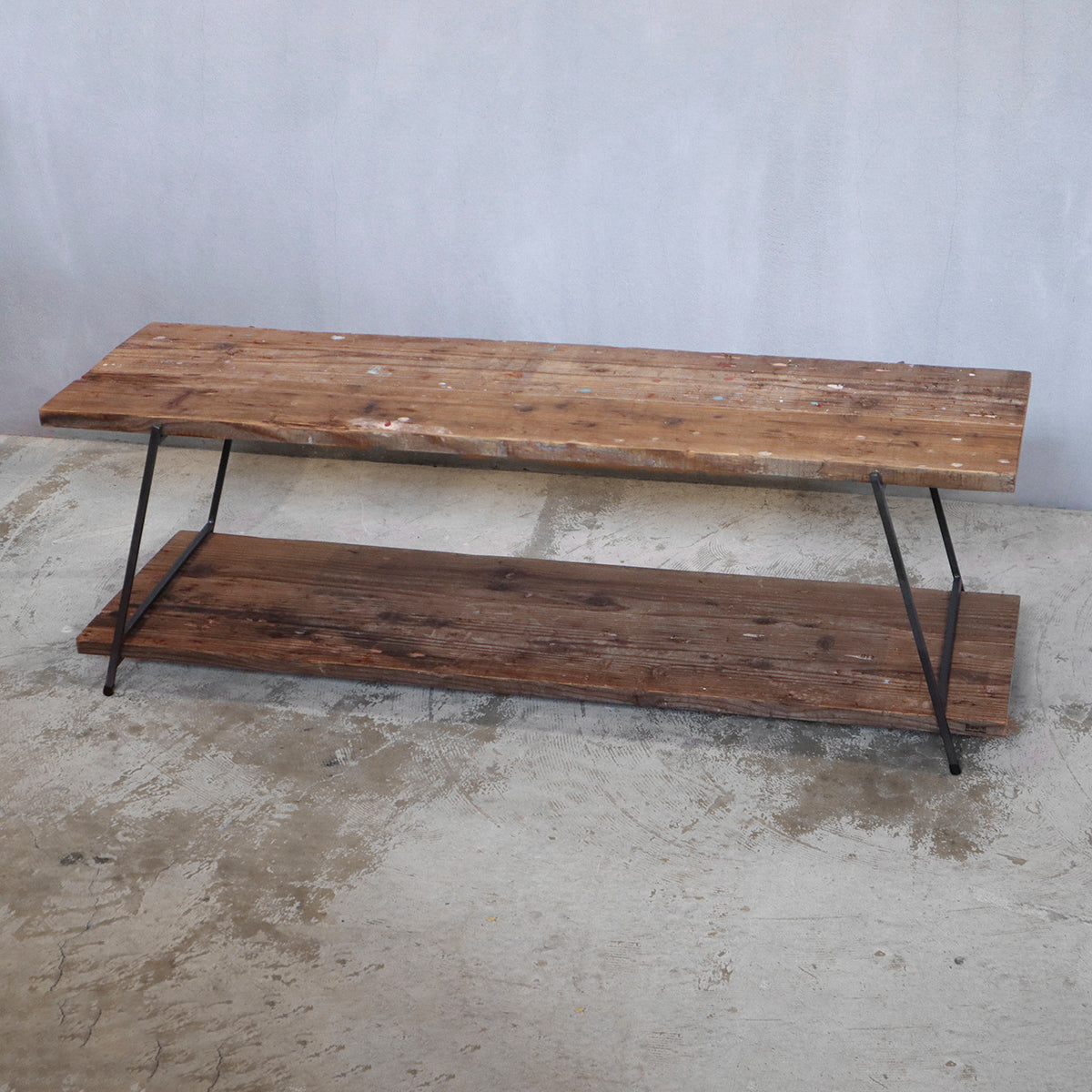 TVボード、テレビボード、2段シェルフ、ラダーシェルフ