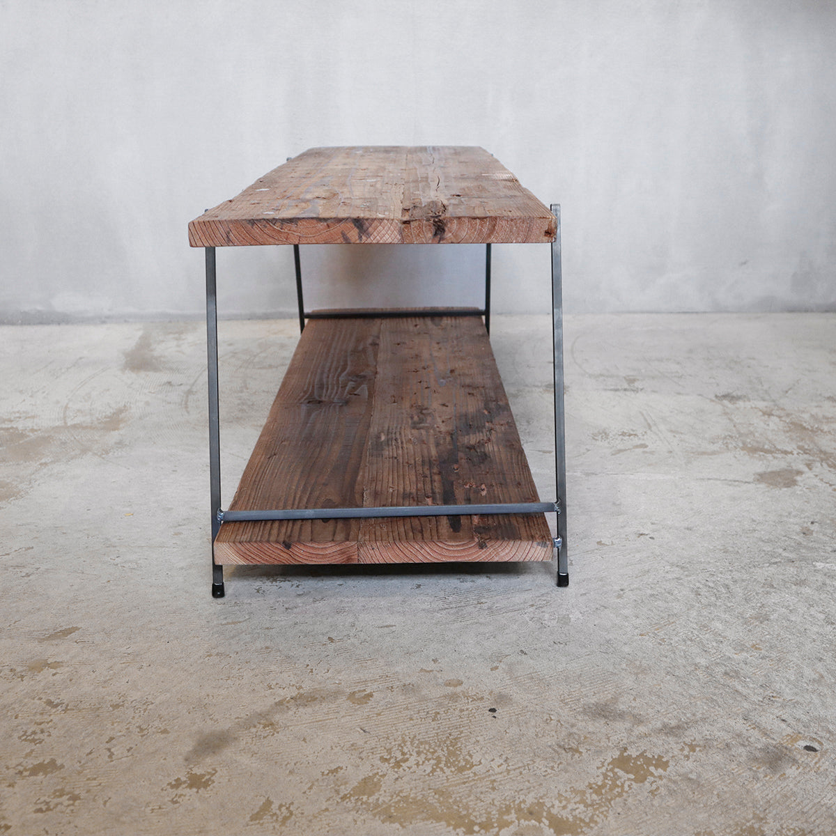 TVボード、テレビボード、2段シェルフ、ラダーシェルフ