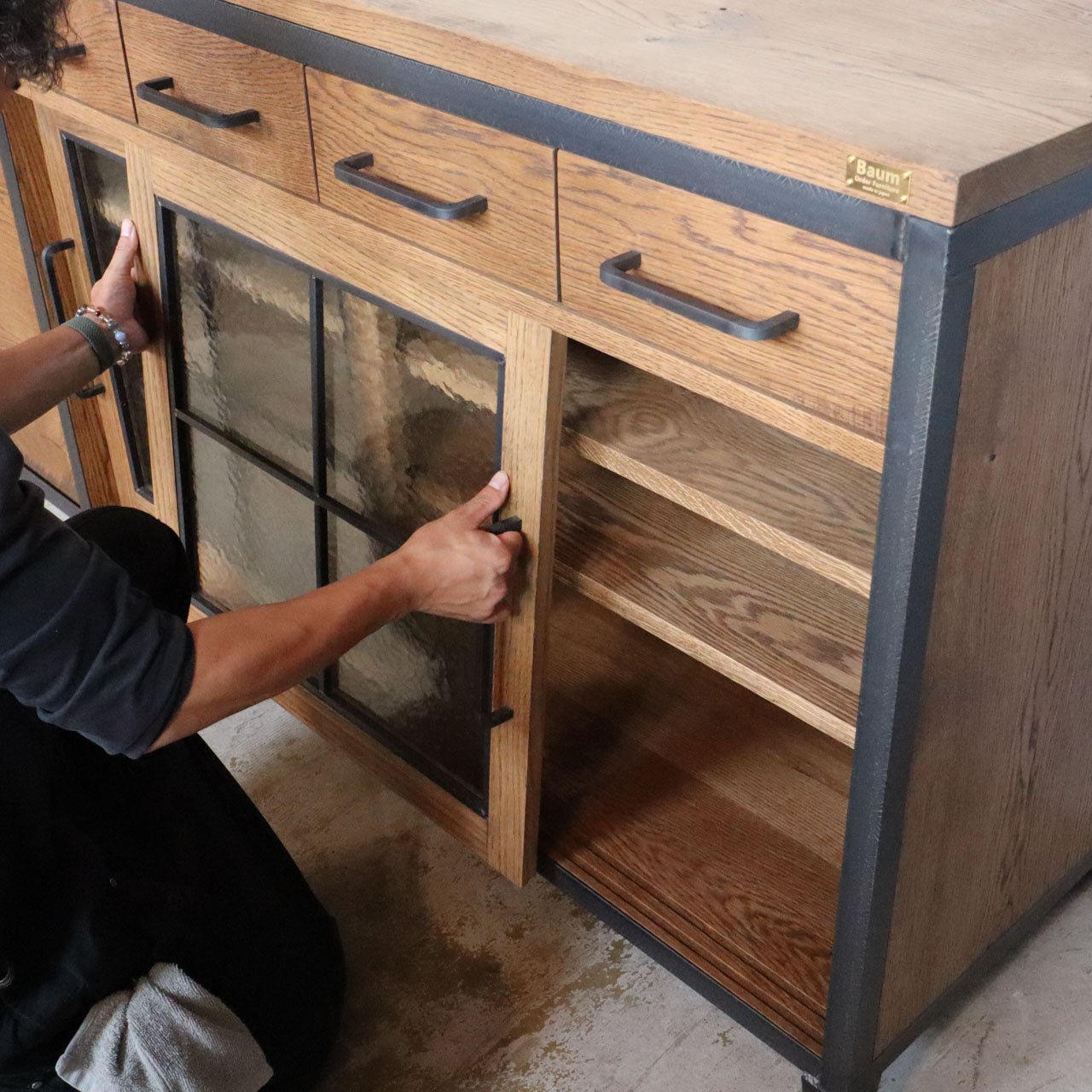 Oak Kitchen Board C-Type