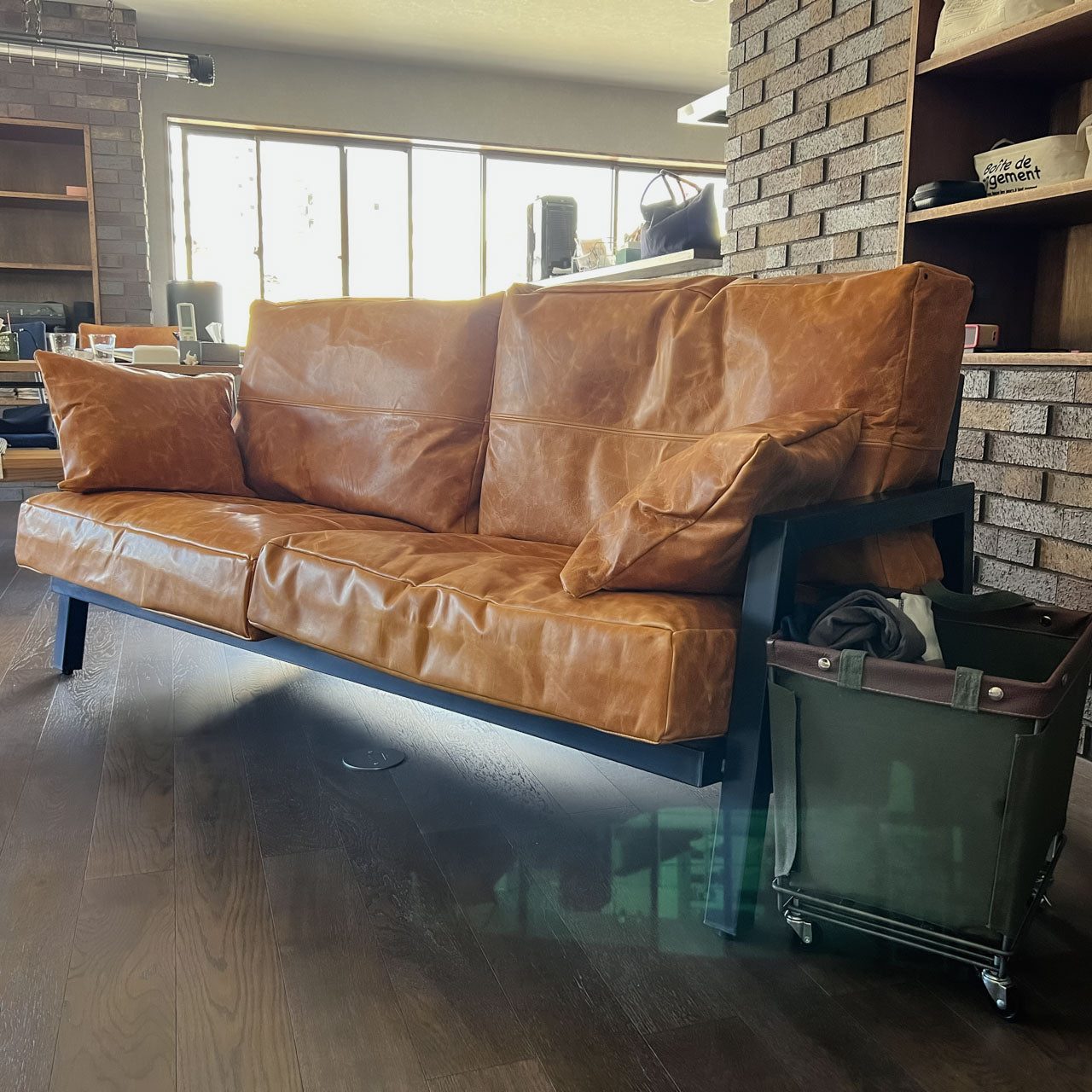 三人掛けソファ