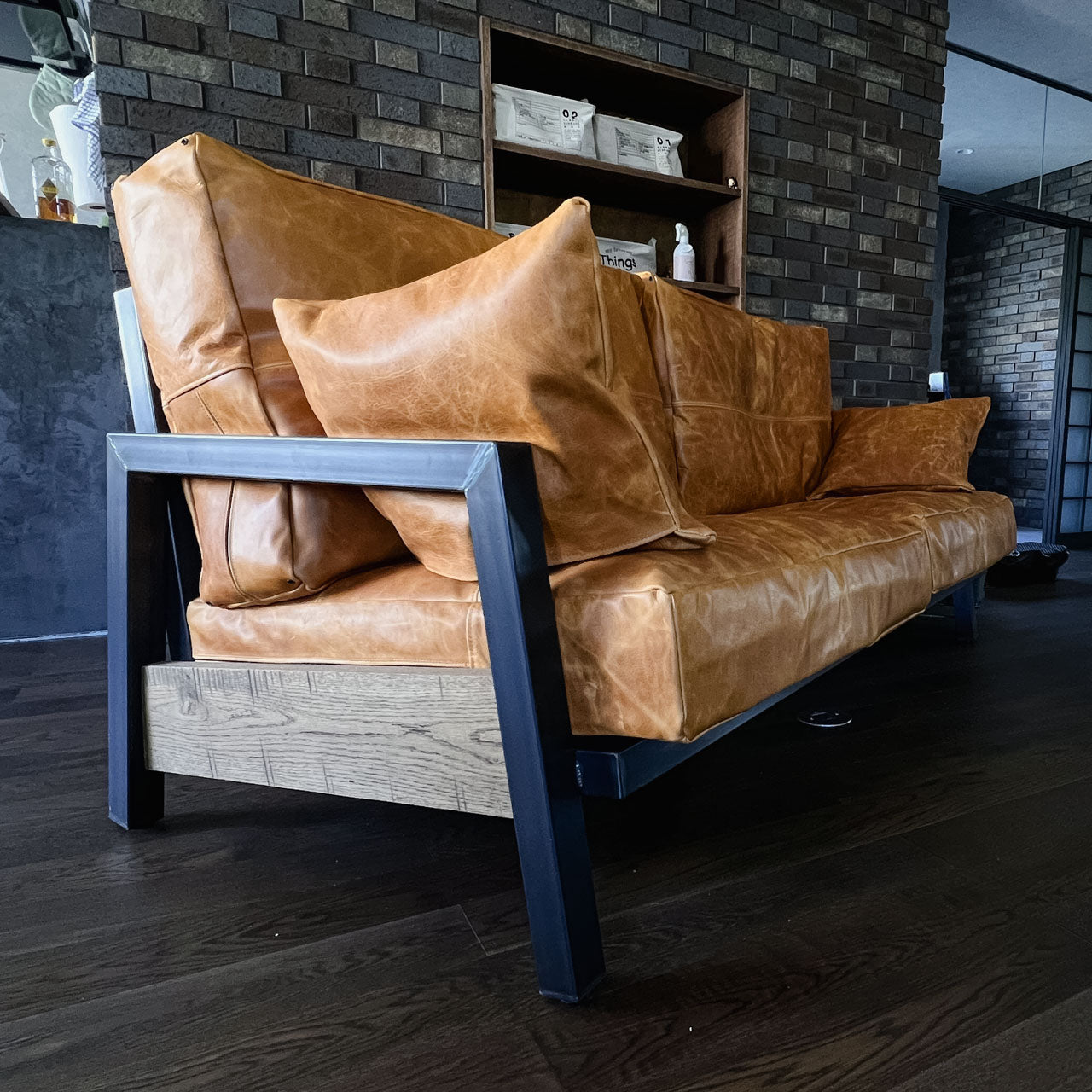 三人掛けソファ