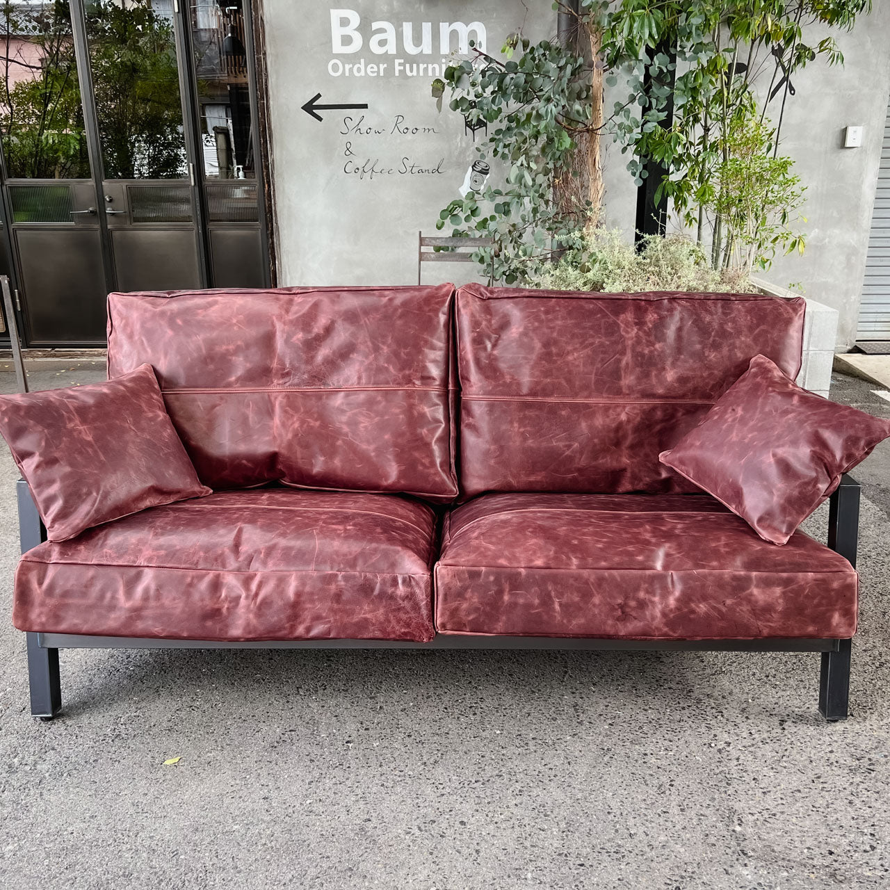 三人掛けソファ