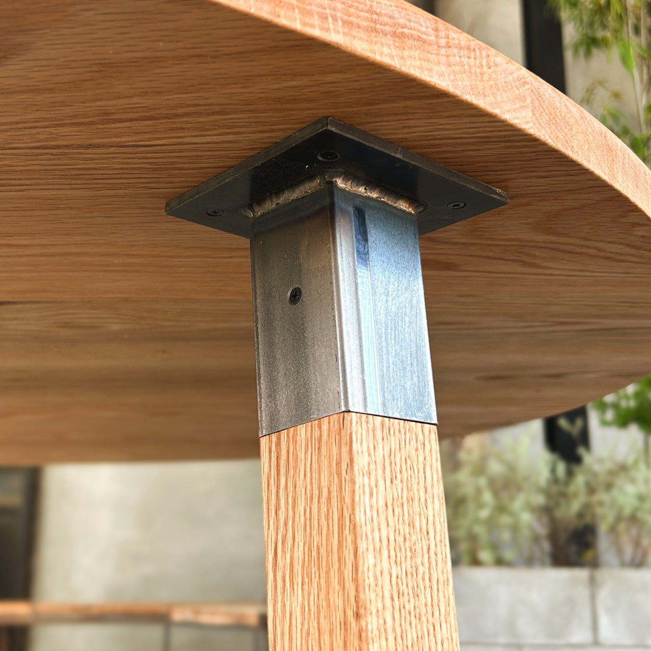 無垢デスク脚 テーブル脚