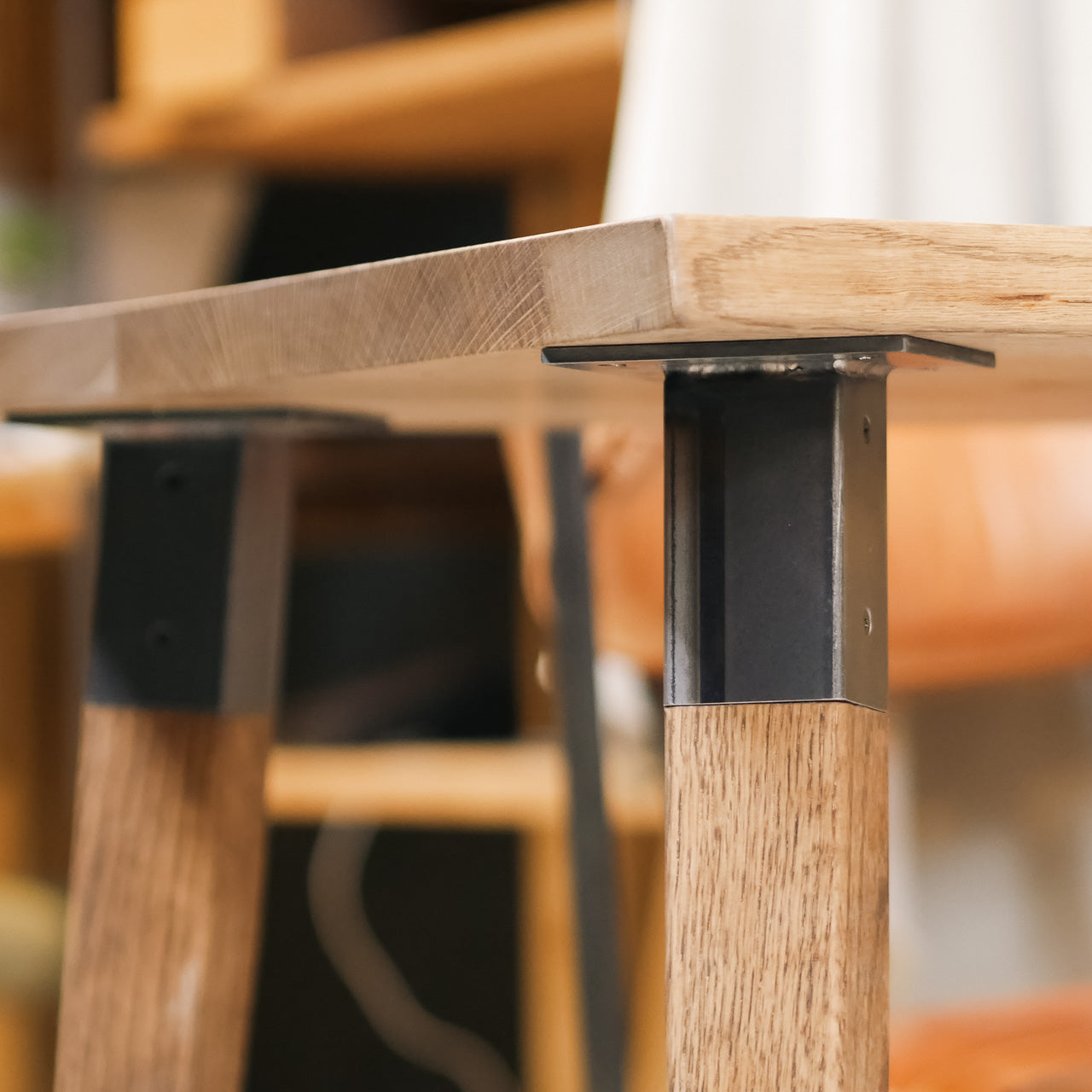 無垢デスク脚 テーブル脚