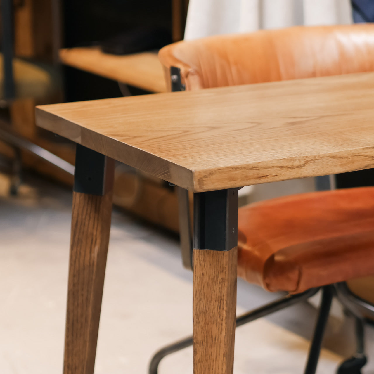 無垢デスク脚 テーブル脚