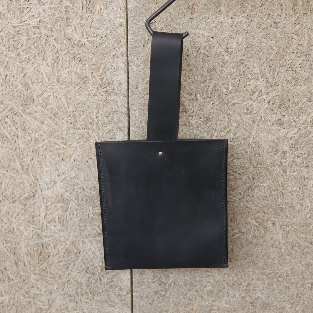 Leather One Handle Bag