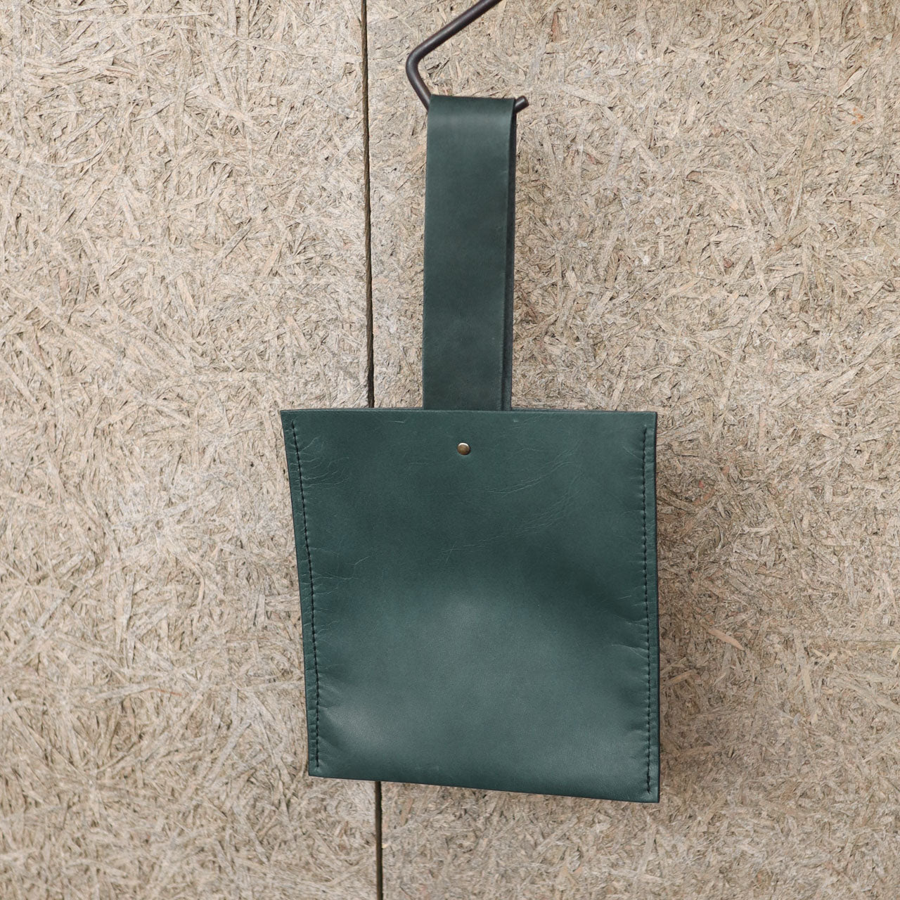 Leather One Handle Bag