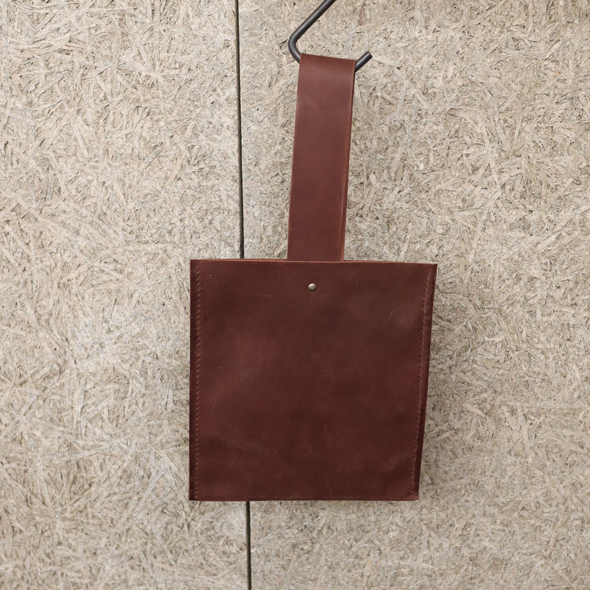 Leather One Handle Bag