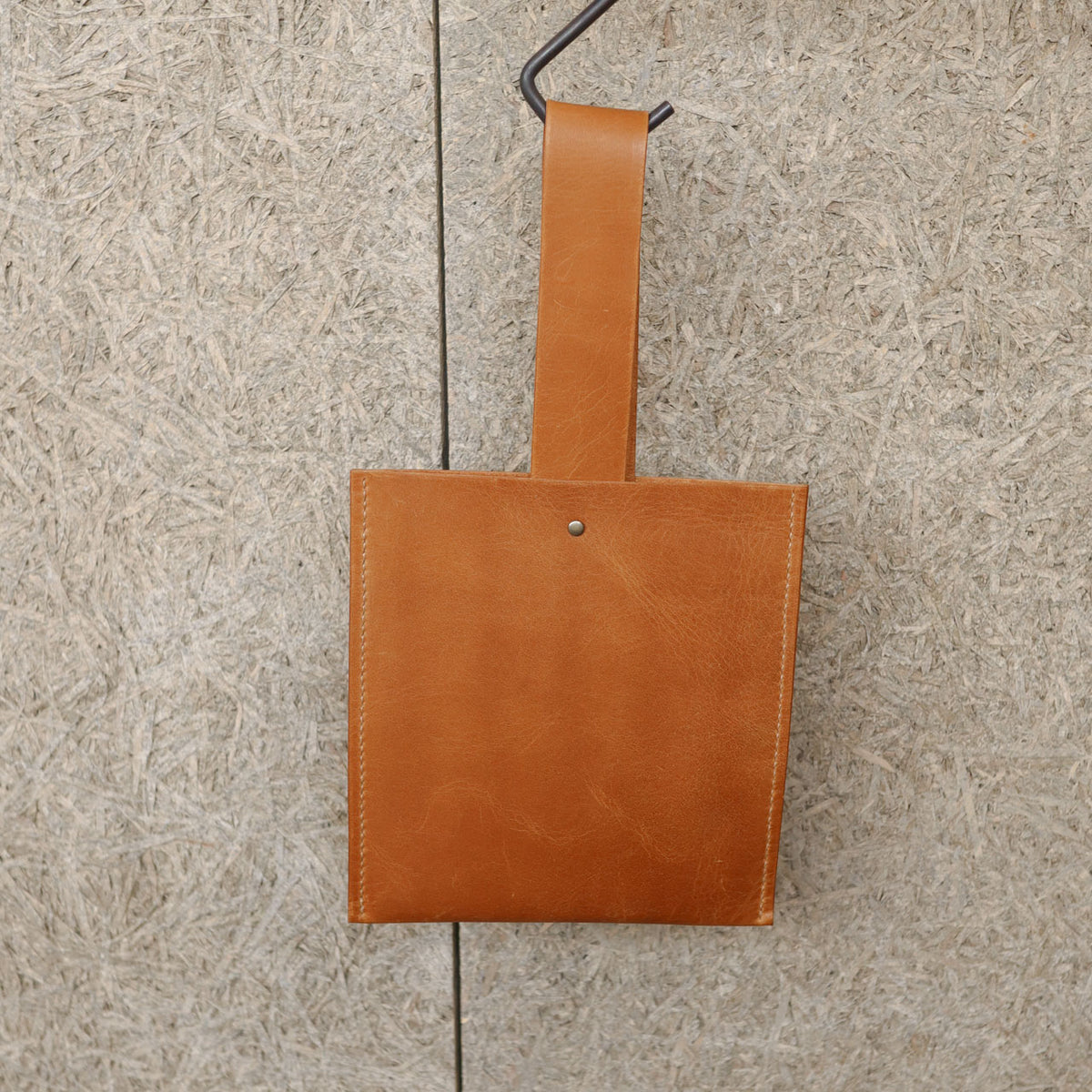 Leather One Handle Bag