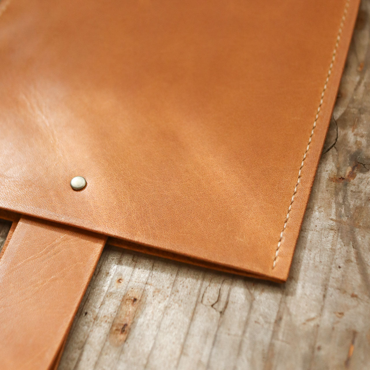 Leather One Handle Bag