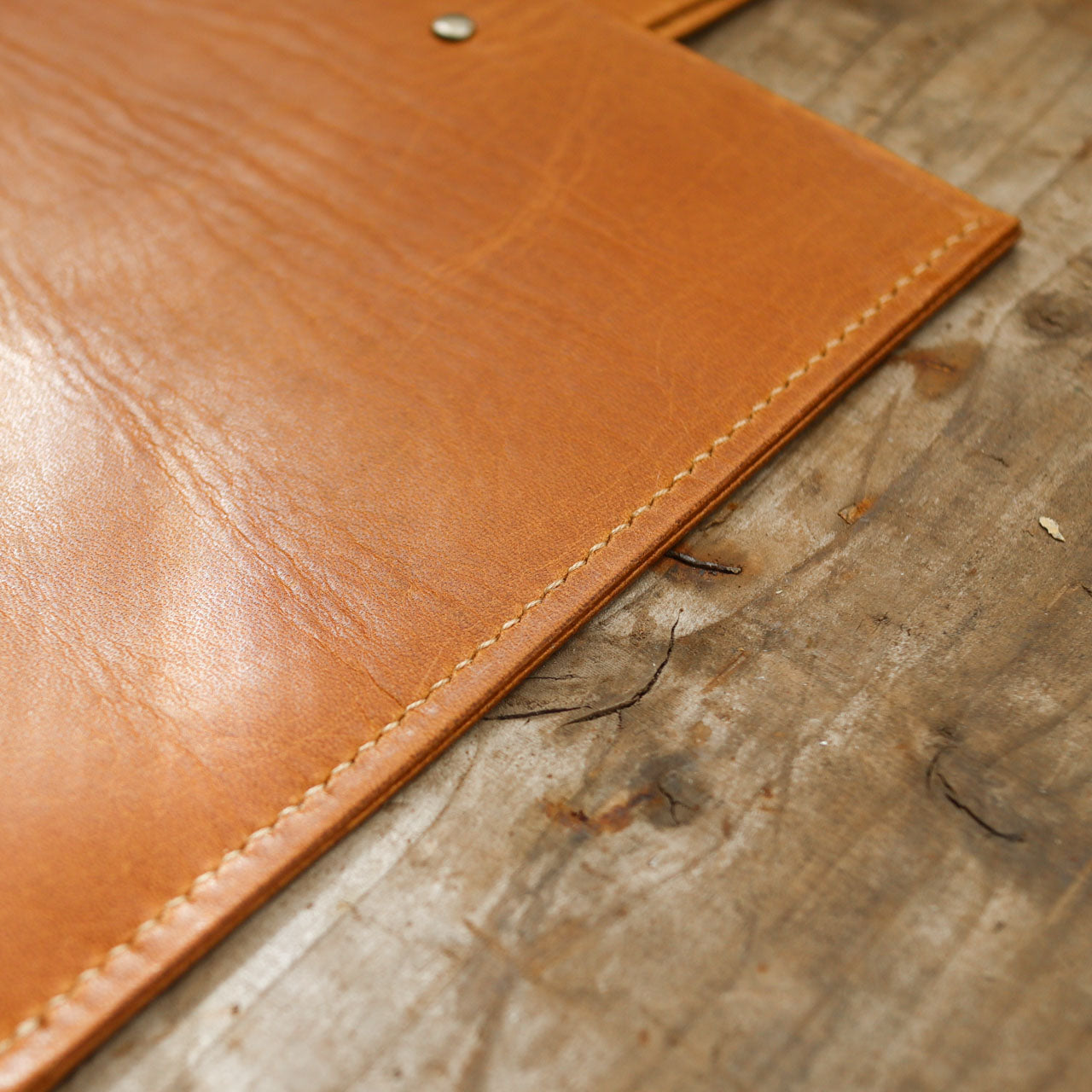 Leather One Handle Bag