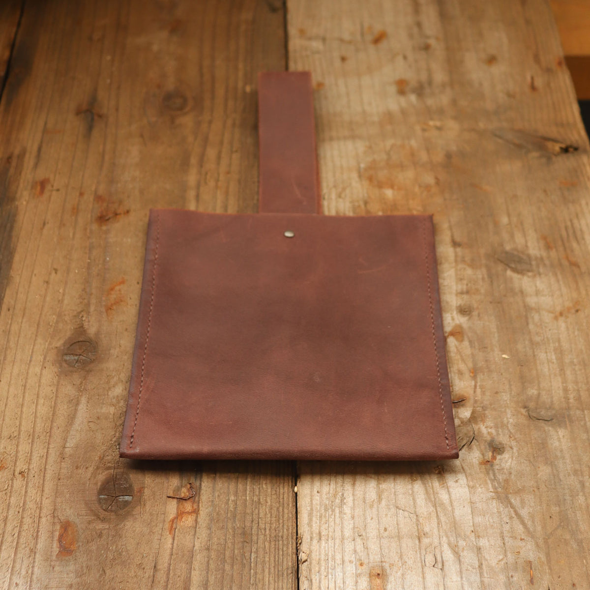 Leather One Handle Bag