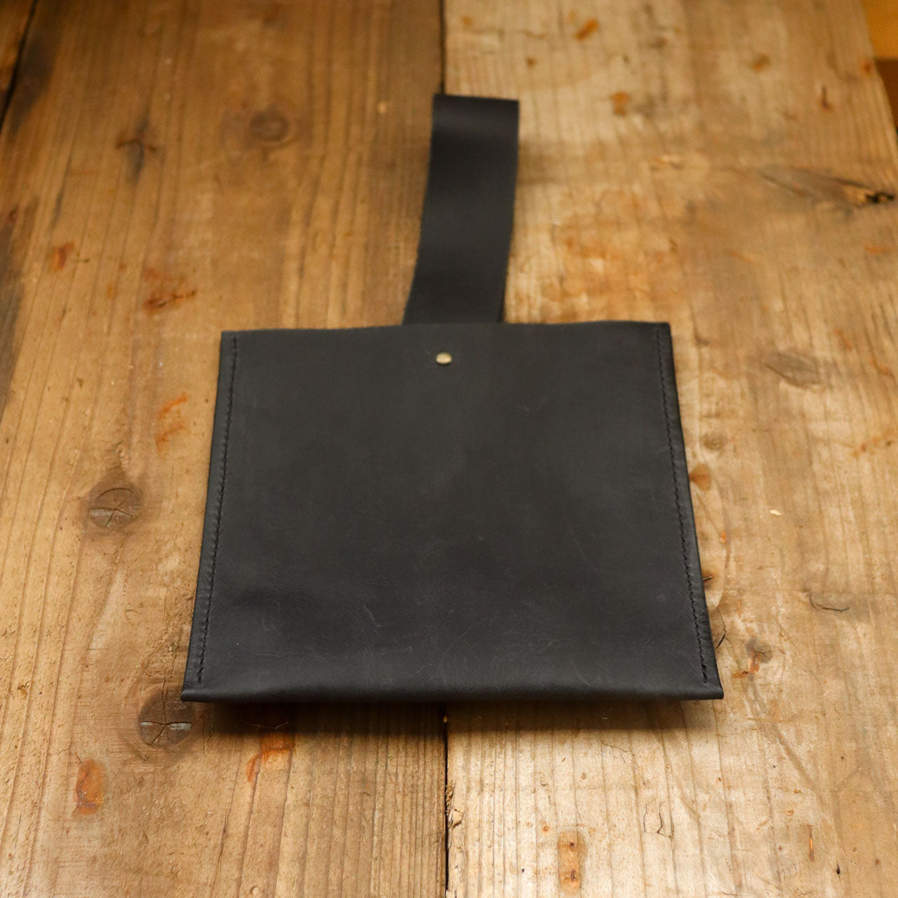 Leather One Handle Bag