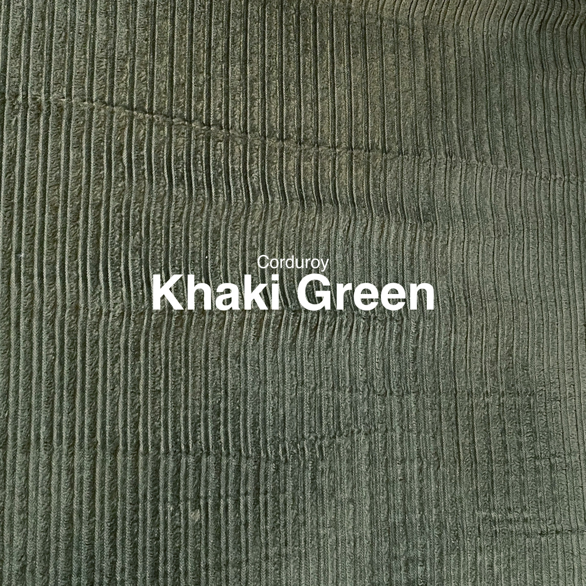 【アウトレットセール】EMP Sofa 1.5S - オーク/ナチュラル × コーデュロイ/カーキグリーン