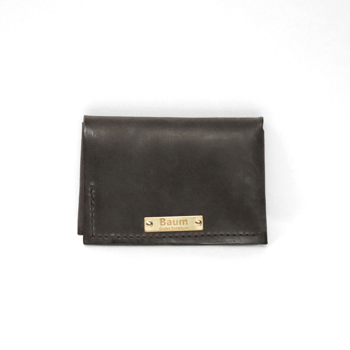 【SALE】Leather Bi-Fold Card Case