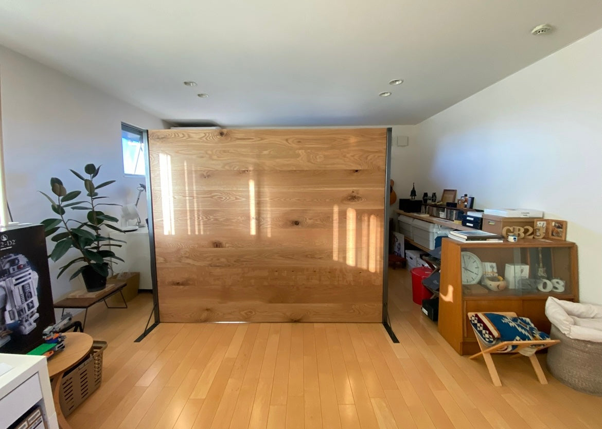 無垢アイアンパーテーション