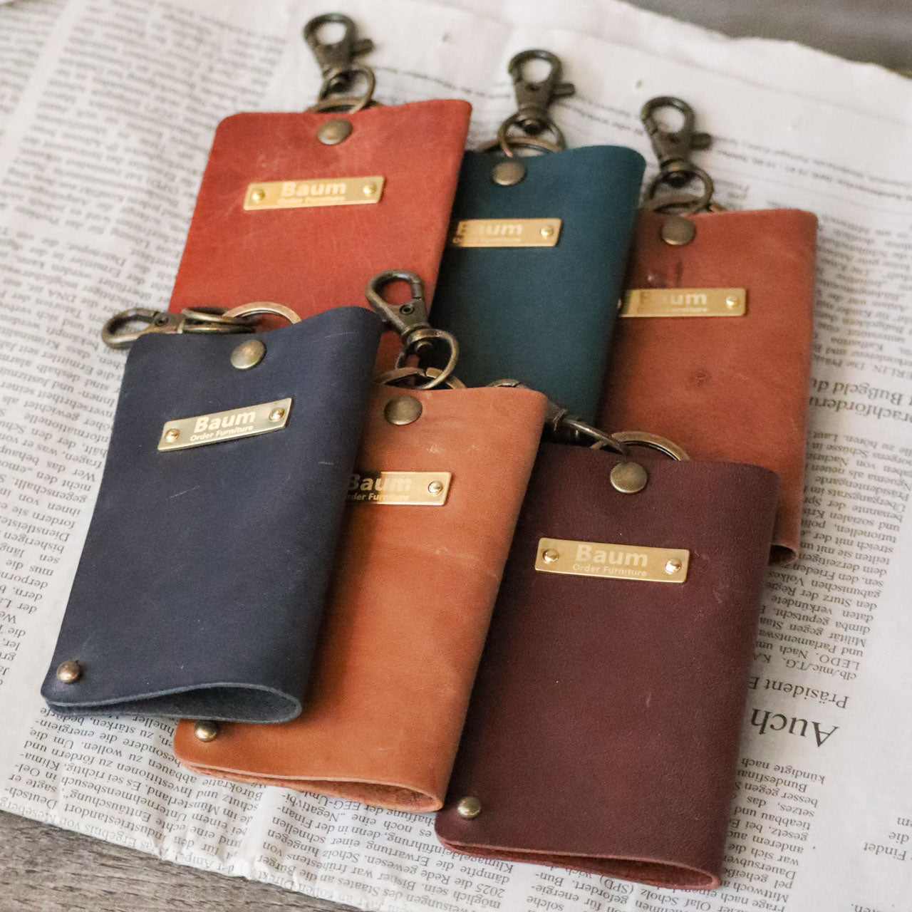 Leather Smart Key Case
