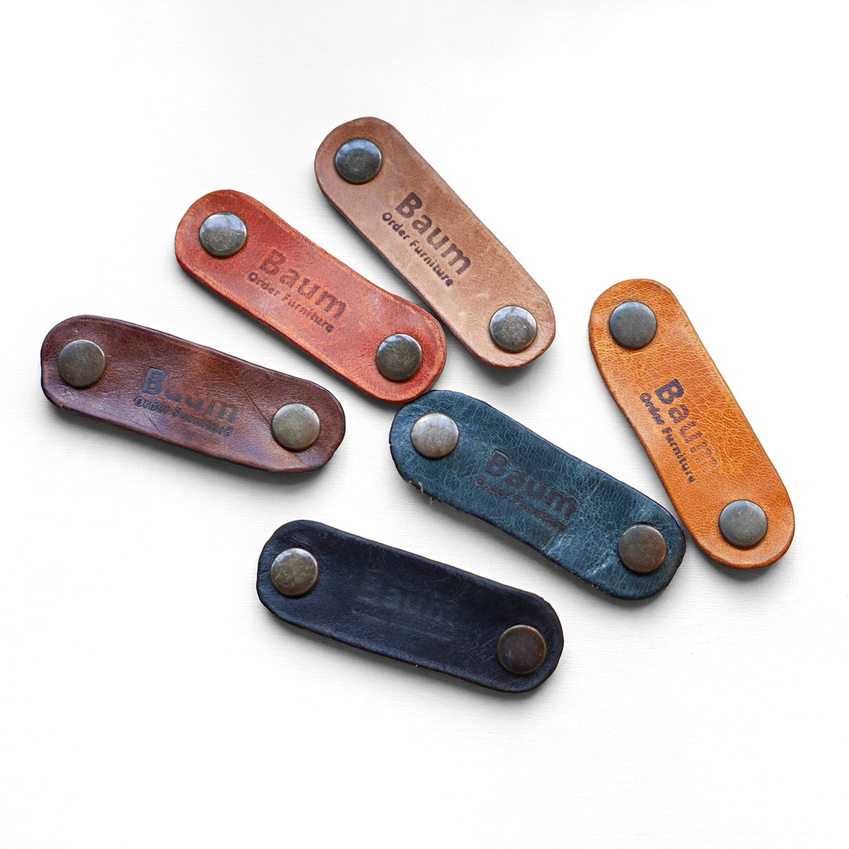 【SALE】Leather Code Clip
