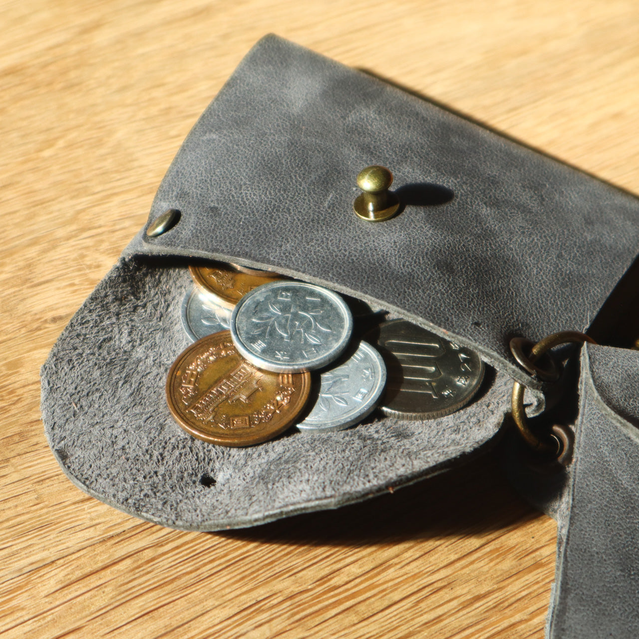 Leather Hang Coin case & Wallet