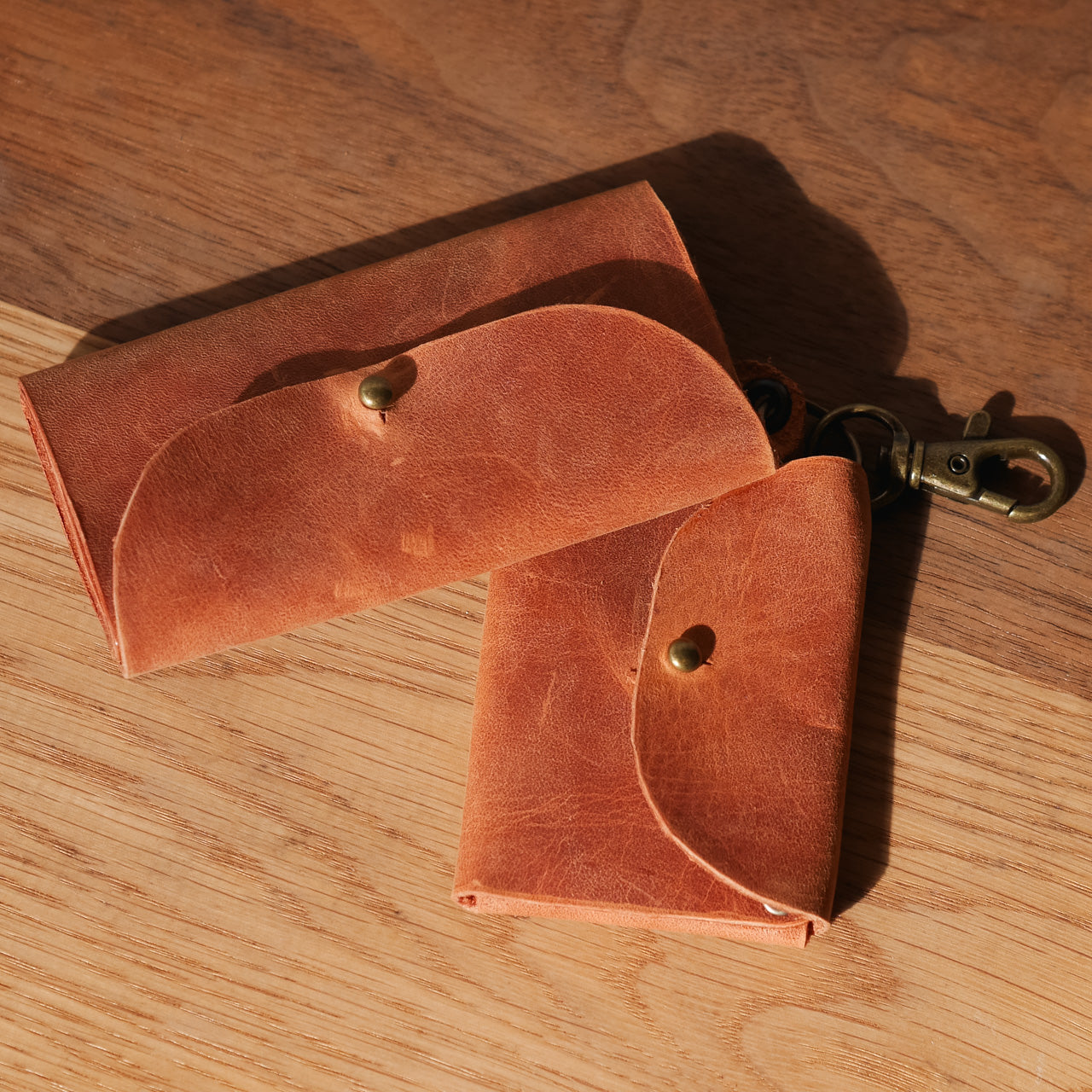 Leather Hang Coin case & Wallet