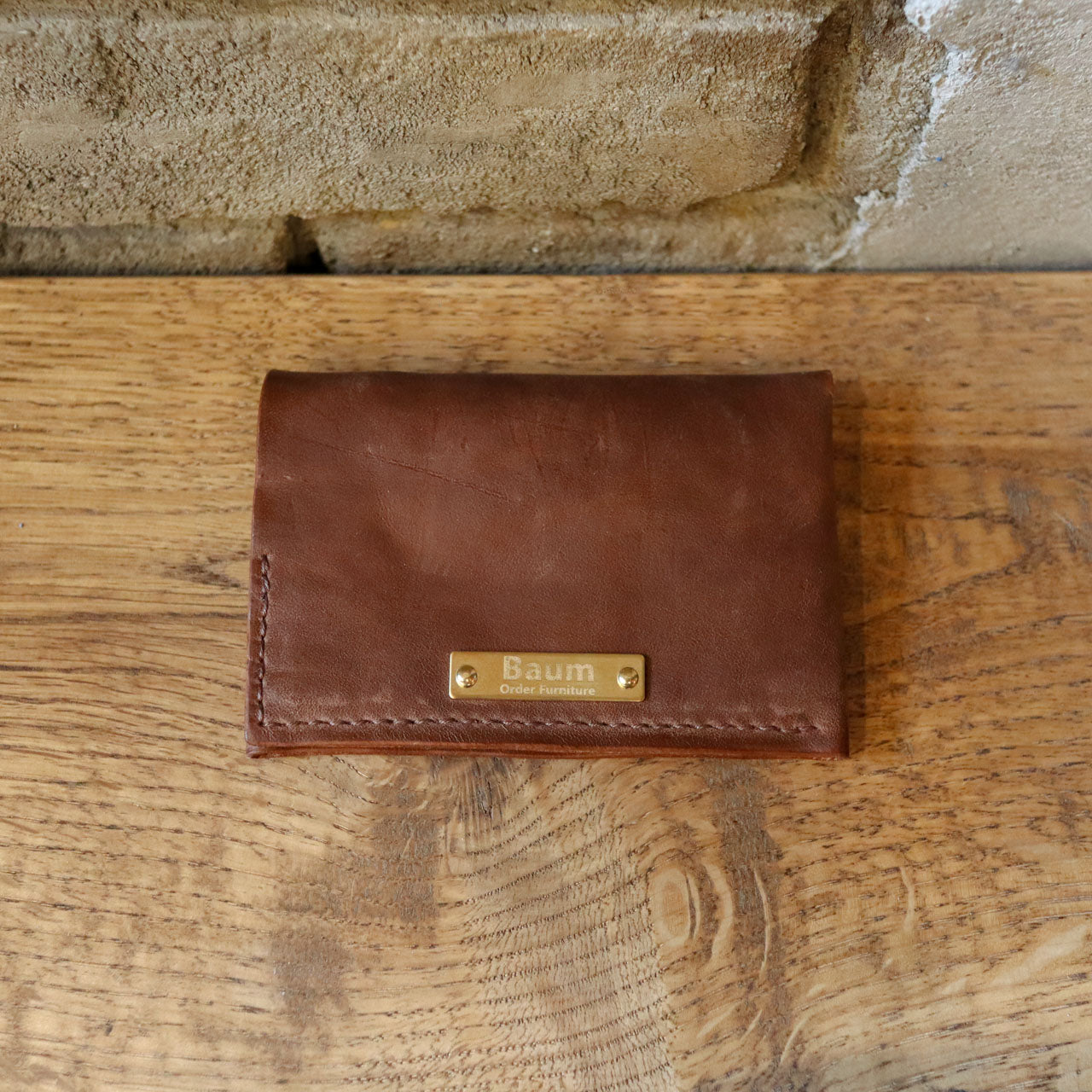 Leather Bi-Fold Card Case