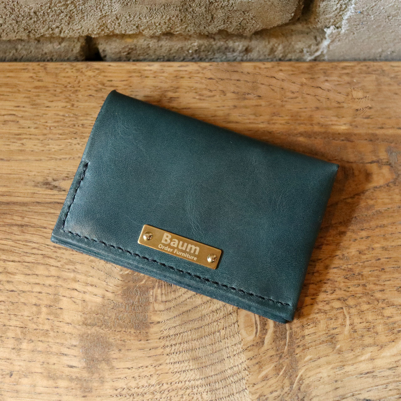 Leather Bi-Fold Card Case