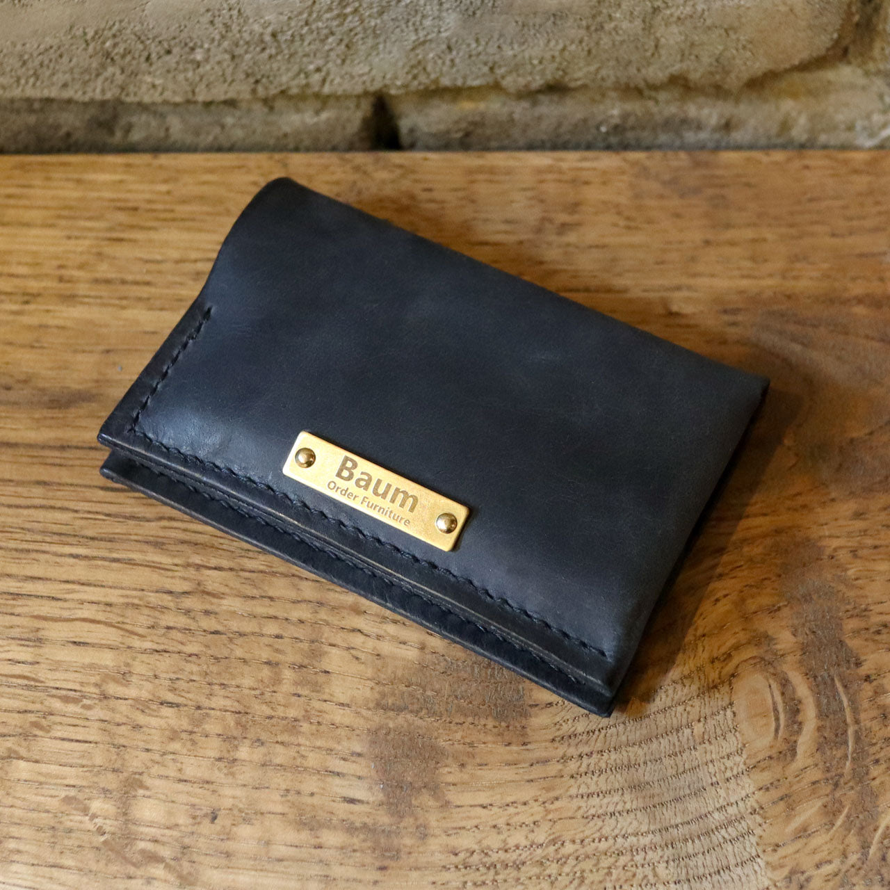 Leather Bi-Fold Card Case