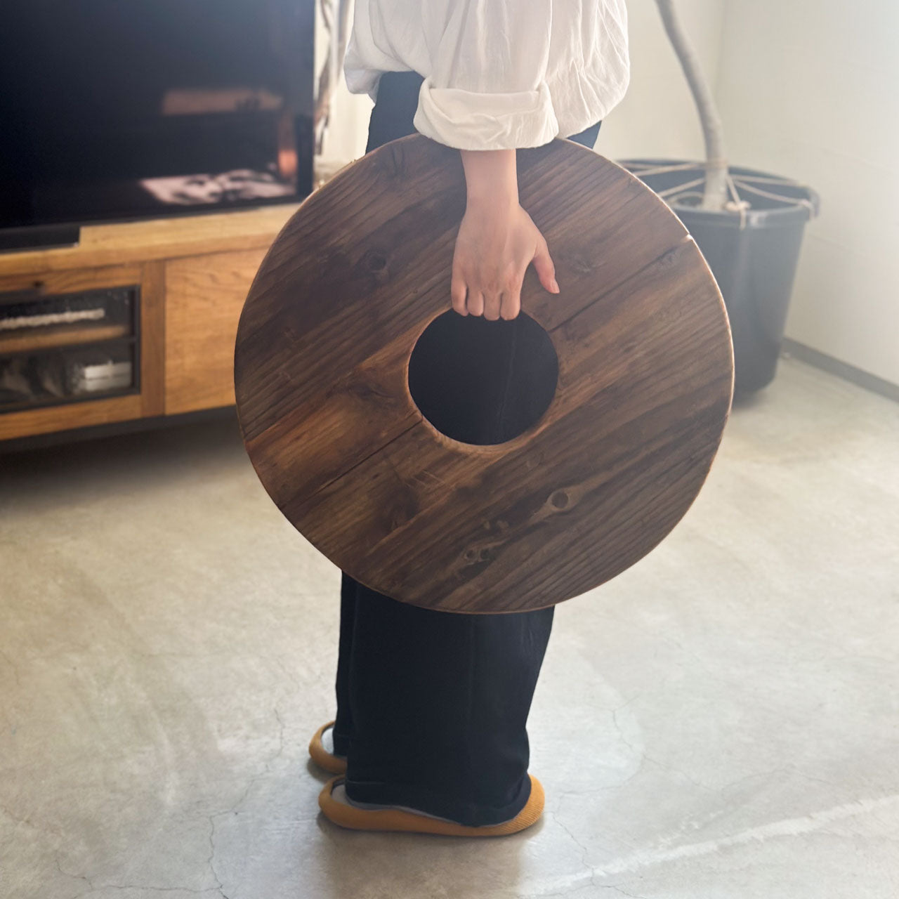Old Planter Table