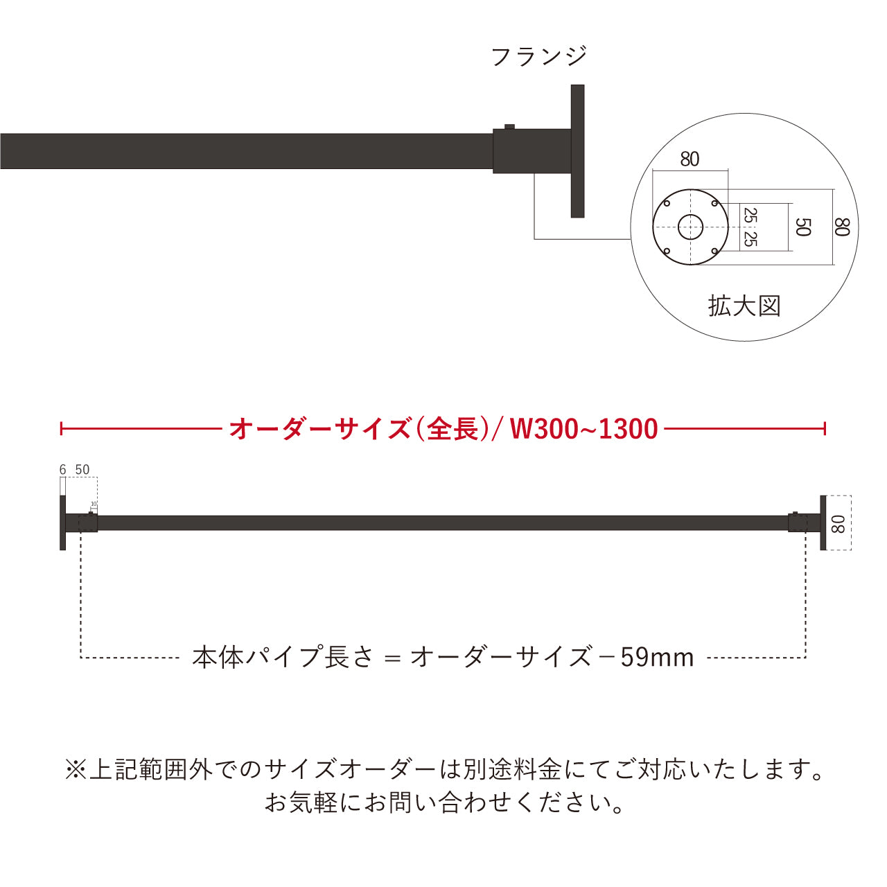 ハンガーバー、ハンガーパイプ