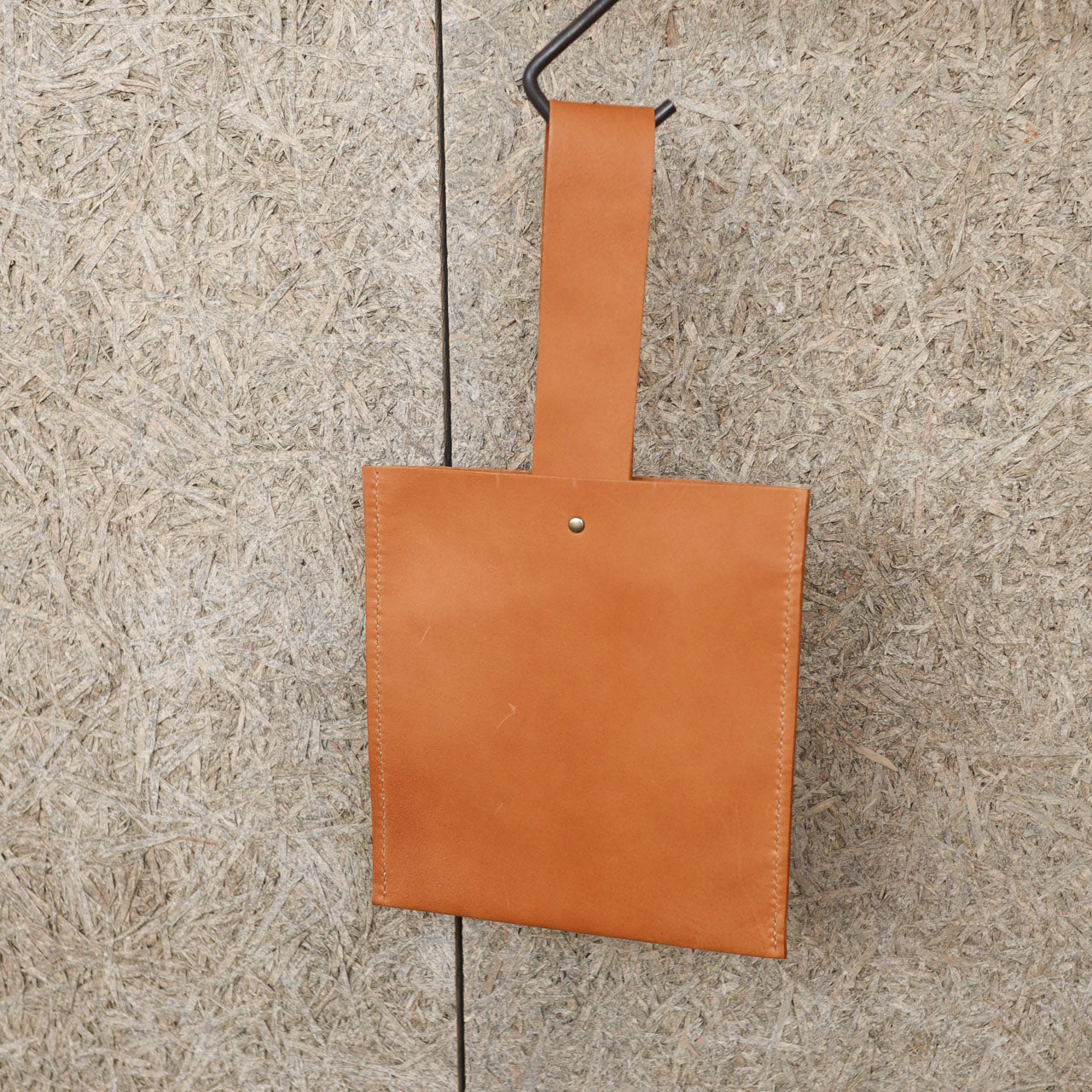 Leather One Handle Bag