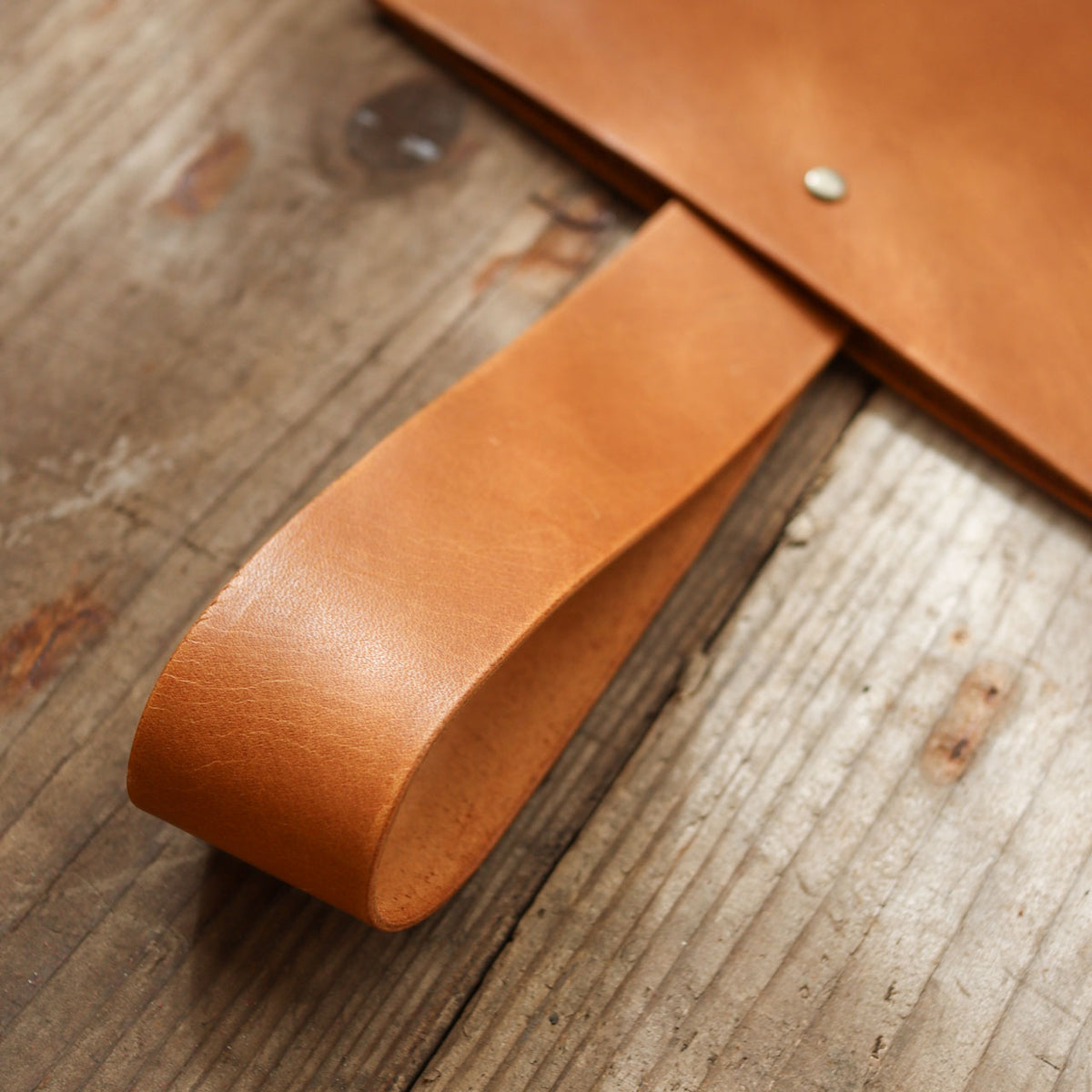 Leather One Handle Bag