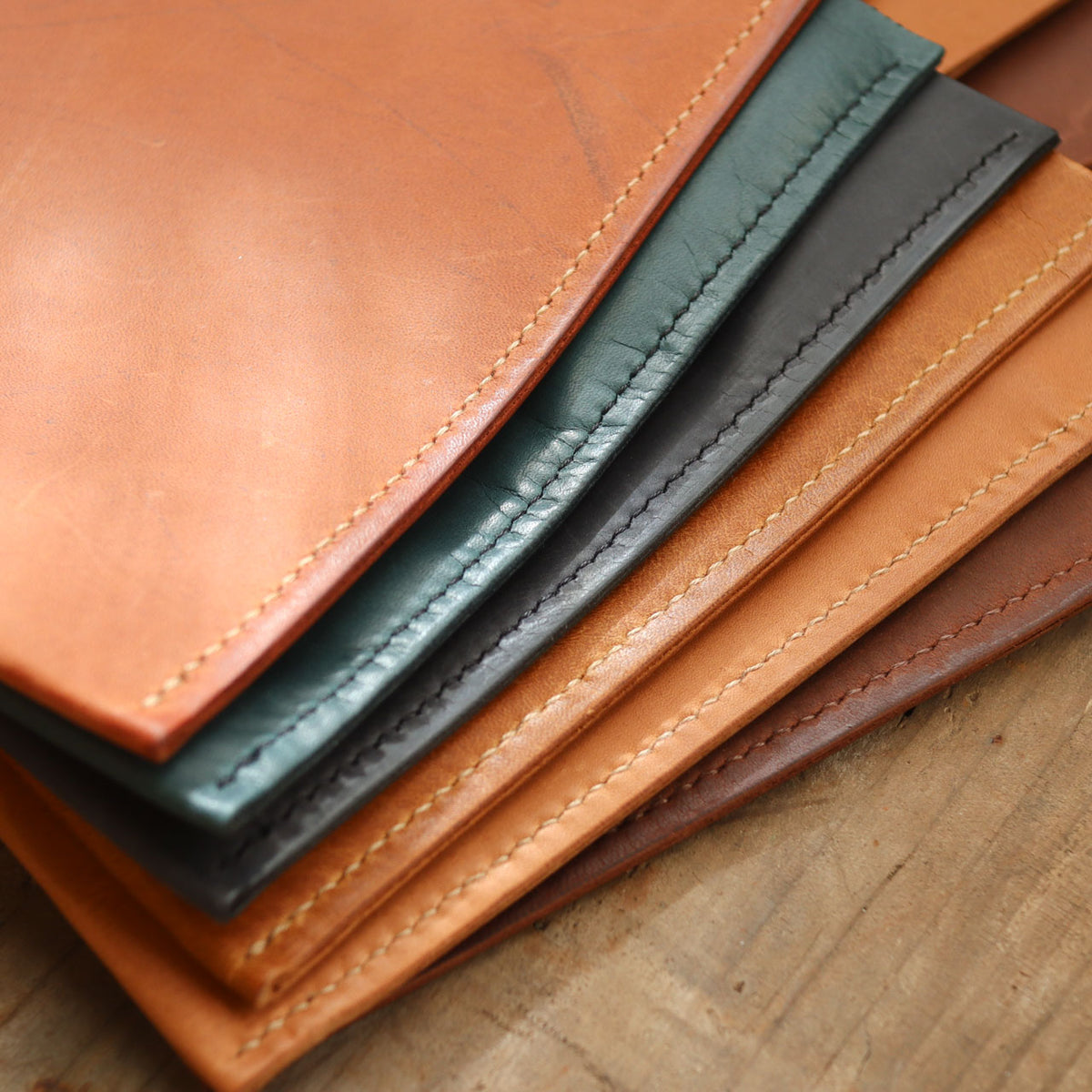 Leather One Handle Bag